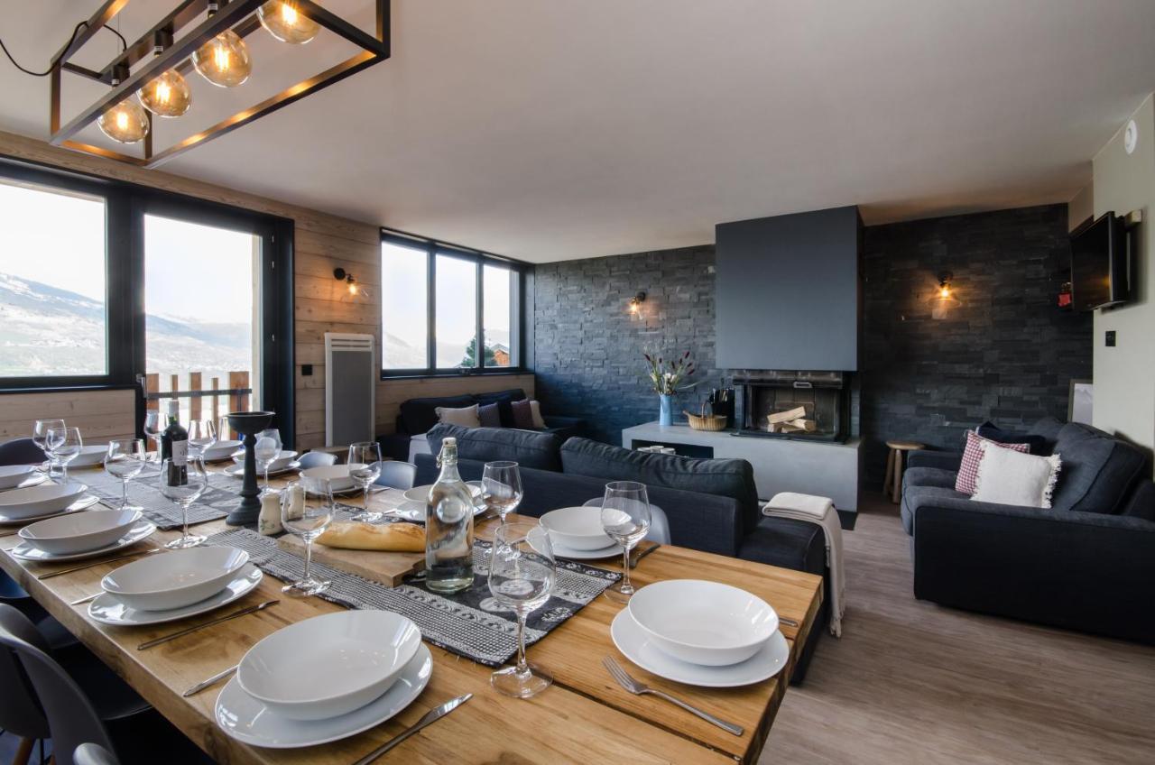Chalets Residence Snoweden La Plagne Esterno foto